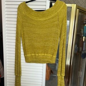 Women's Free People off the shoulder Sweater